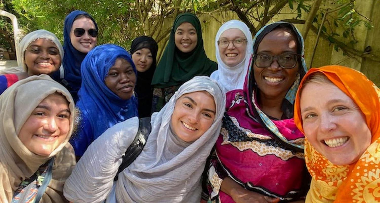 Zanzibar Group Wearing Hijabs