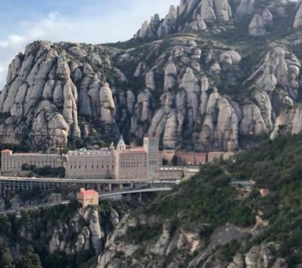 Student Amirah Orozco in Montserrat, Catalunya, Spain