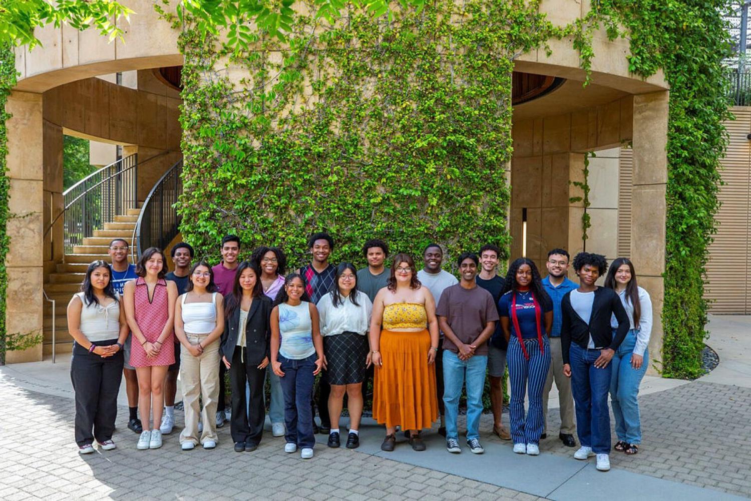 group shot of the class at Stanford Law Scholars Institute