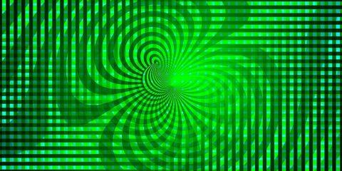 An illustration of magnetic field lines